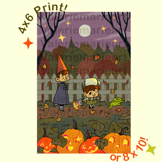 Halloween Time! Fan art print | 4x6 or 8x10