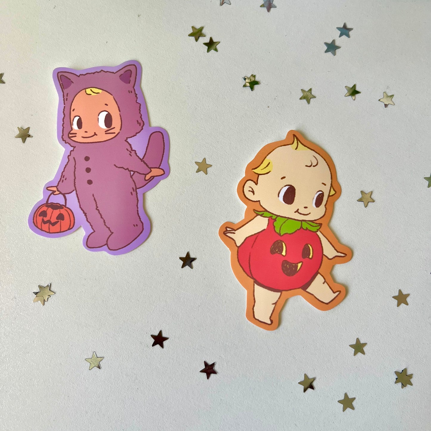 Halloween Kewpie Baby Stickers | Sonny Angel Stickers