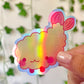 Tempura Shwimp | Holographic Glossy Sticker Waterproof