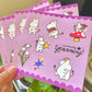 Moo Baby Stickersheet | 4in by 4 in Matte Waterproof sticker sheet