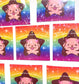 I <3 My Big Chungus Life!!1 | Starry Holographic Sticker 2.5 inch