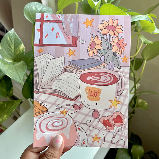 Luke's Coffee Mug Print | 5x7 or 8x10 Matte Print