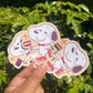 Pride Puppy! Textured Matte Sticker | Choose from 3 designs!
