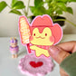 Elote Froggy Cowboy Matte Sticker | Waterproof & Outdoor safe