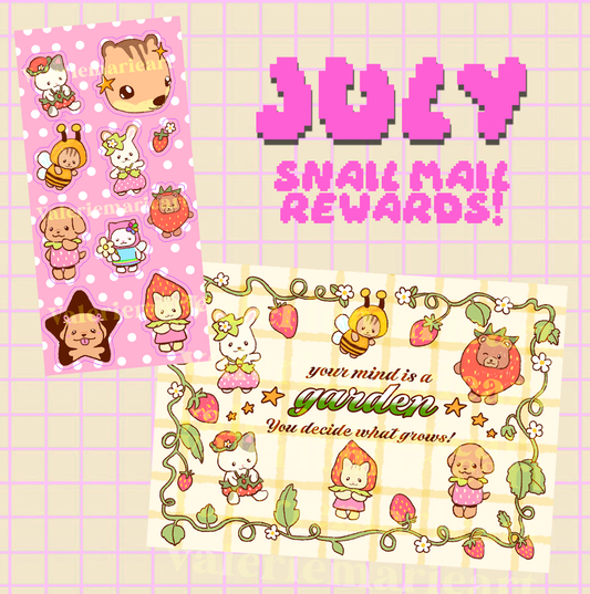 July Snail Mail Rewards | Bundle or buy each item!