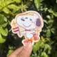 Pride Puppy! Textured Matte Sticker | Choose from 3 designs!