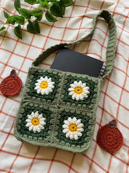 Granny Square Crochet Bag