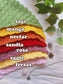 Crochet Hair Bandana | Crochet Headscarf | Assorted Colors