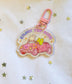 Enjoy the Ride Charm | Starry Holographic Keychain