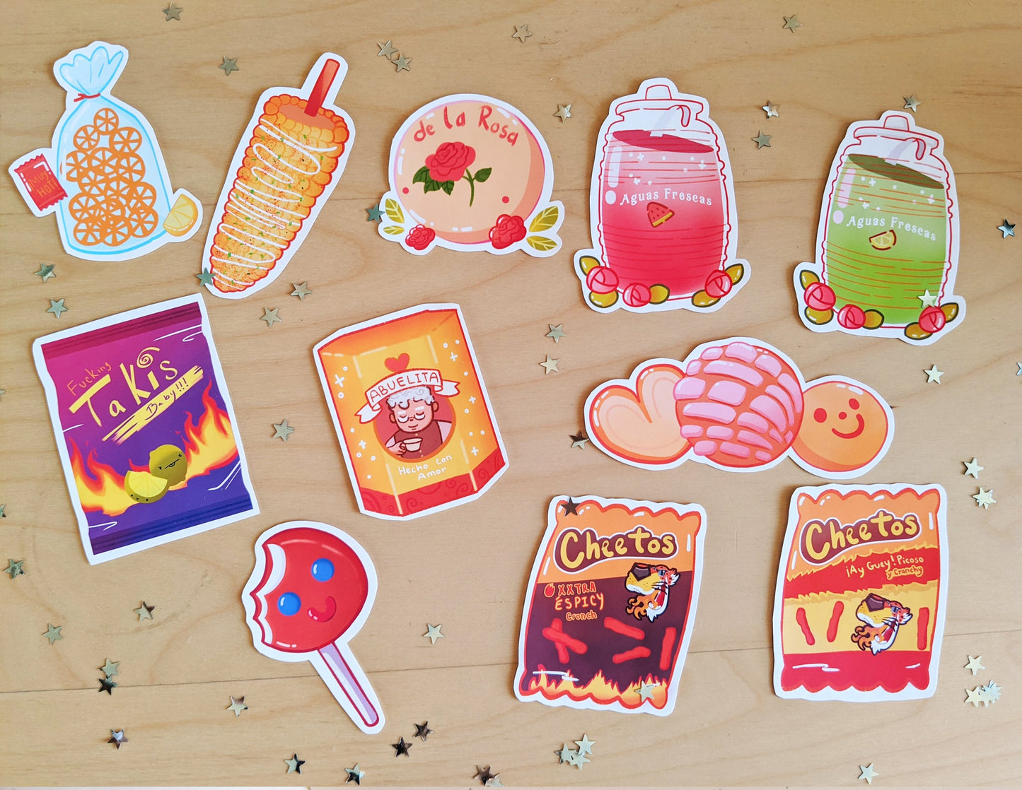 Mexican Snacks Sticker Pack | Create Your Own Sticker Pack