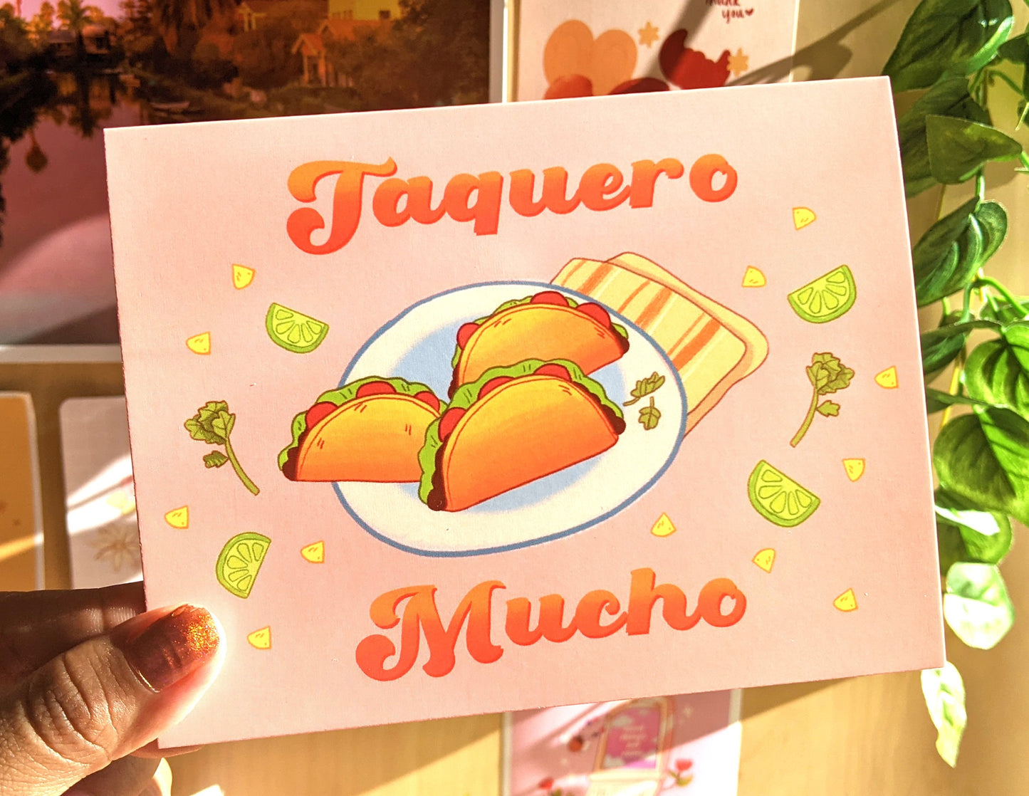 Taquero Mucho Greeting Card | Envelope Included