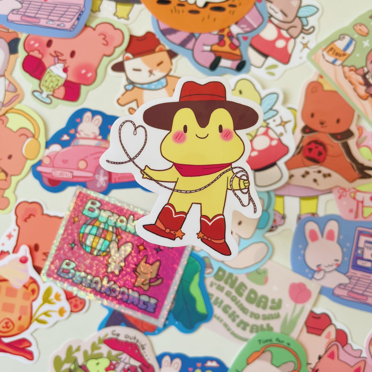 Mystery Sticker Bundle | FroginaSweater Sticker Grab Bag