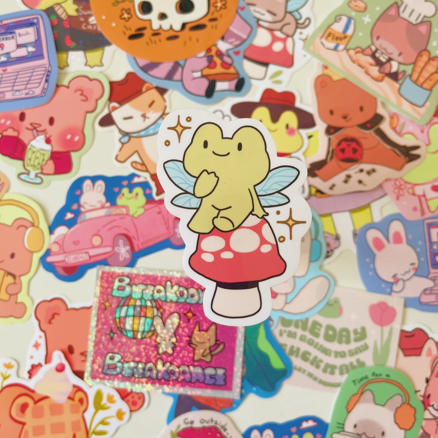 Mystery Sticker Bundle | FroginaSweater Sticker Grab Bag