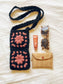Floral Crochet Mini Bag | Phone Bag | Waterbottle Sling | 3 Styles